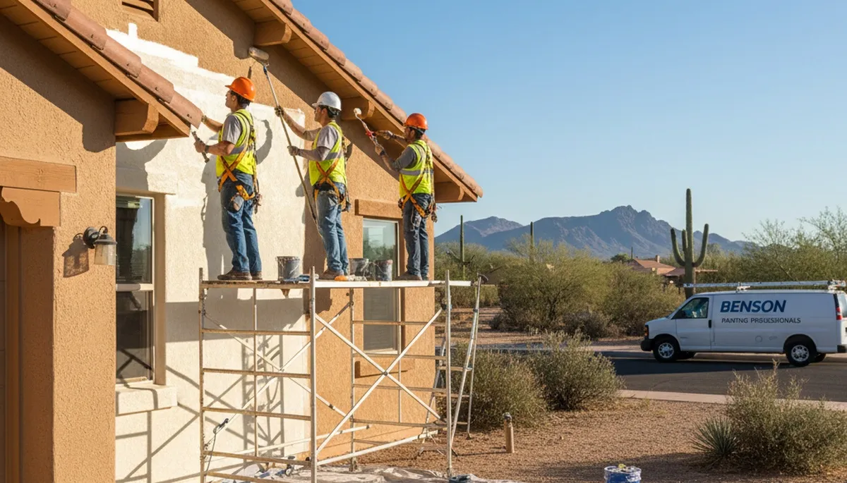 Professional painting service in Tucson, AZ for residential interior and exterior house painting
