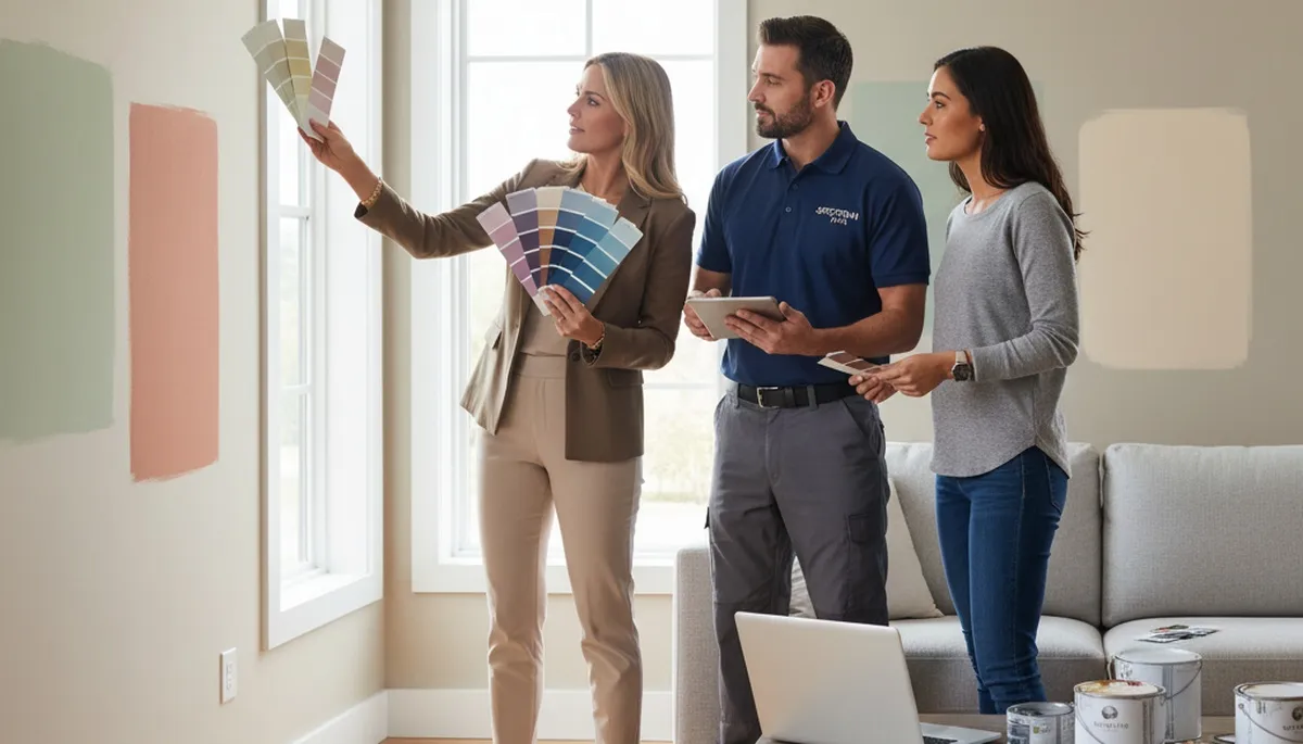 Color consultation for Tucson, AZ homes by Tucson Paint Pros for lasting desert-inspired paint choices