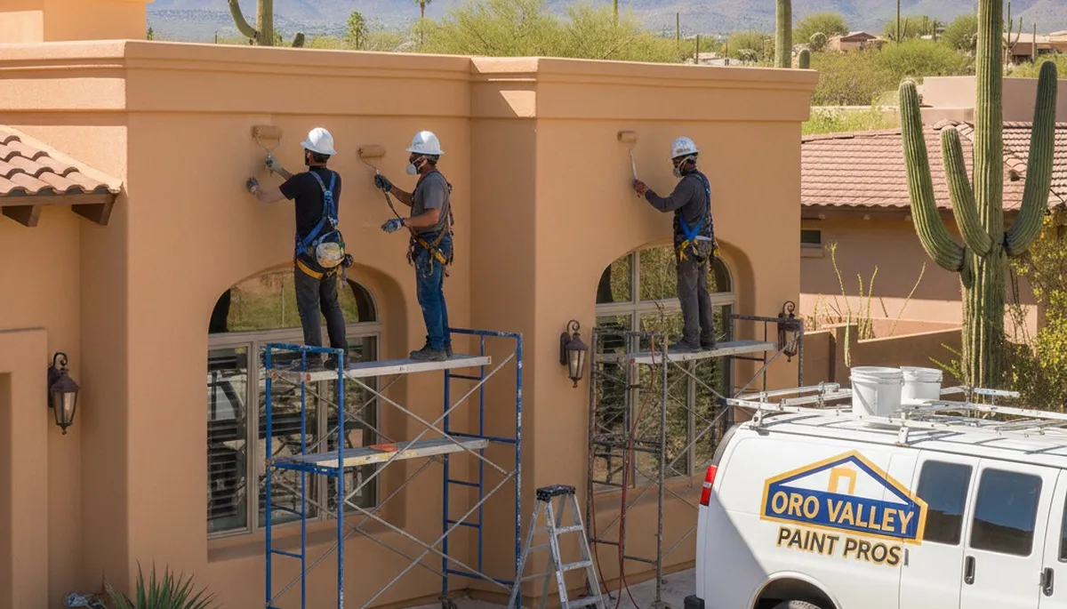 House painting services in Tucson, AZ for residential interior and exterior painting projects