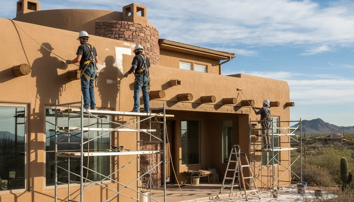Tucson, AZ painting service for residential interior and exterior house painting